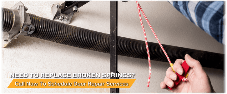 Broken Garage Door Spring Milford MI